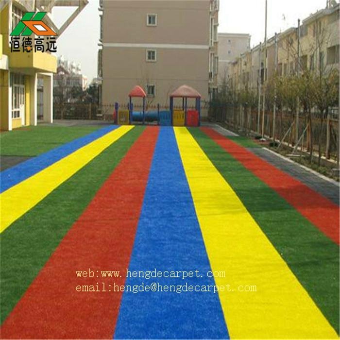 New product Swimming pool with artificial grass carpet 3