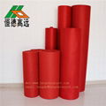 100% polyester plain and exhibition