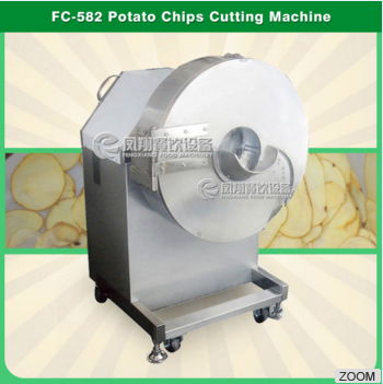 FC-582 potato chips slicer for 0.5mm-1.5mm cutting machine