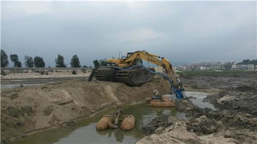 挖机河道清淤泵 4