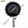 2" tire pressure gauge 360 degree swivel chuck for SUV, truck etc. Samples ready 2