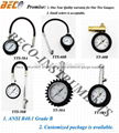 2" tire pressure gauge 360 degree swivel chuck for SUV, truck etc. Samples ready 4