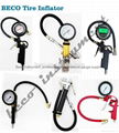 BECO Tire Inflator Gauge Dual Chuck Nozzle Design Reaches Inner Wheel Stems 2