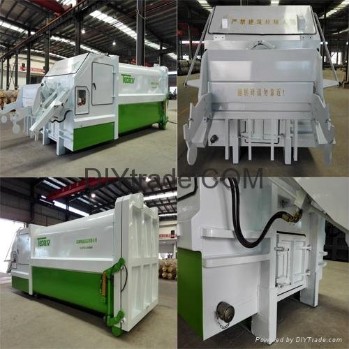 Movable Garbage Compression Machine Match with Sanitation Truck 2