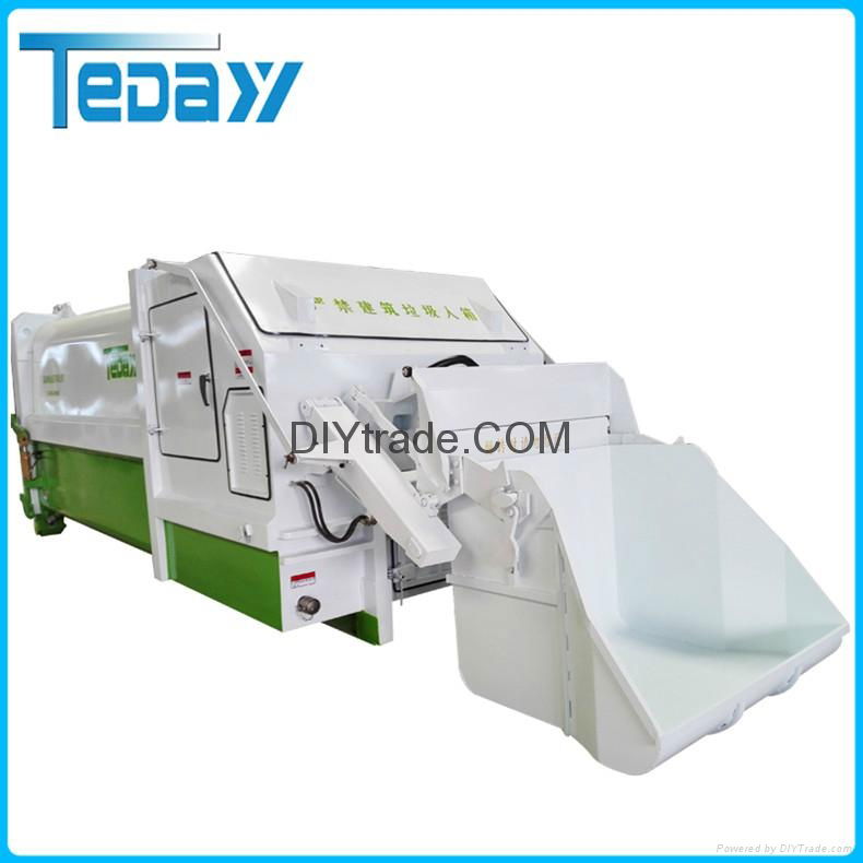 Movable Garbage Compression Machine Match with Sanitation Truck