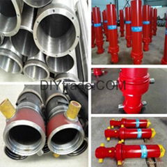 Push Plate Hydraulic Oil Cylinder for Garbage Compressor