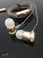 FreeMaster Metal Earbuds In-ear Headphones Earphones with Mic Cell Phone Headset 5