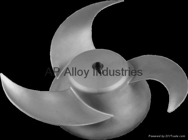 Ap Alloy Foundry Customized Manufacturer Precision Casting Pump patrs propellor