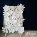 2016 Hot Boutique Paper Flower Backdrop Wedding Decorations 3