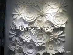 Wedding Decorative Artificial Flowers Wall