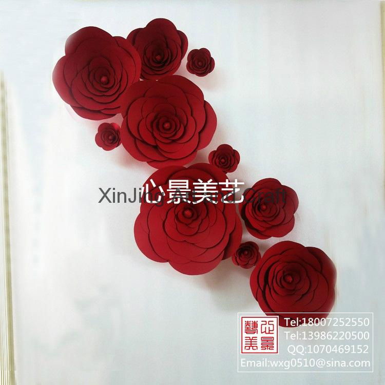 Wedding Decoration Giant Paper Flower For Whole Sale  4
