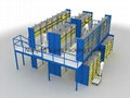 multi-tier shelving,shelf,warehouse