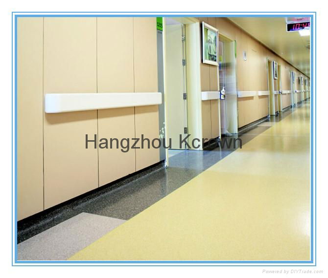 Antibacterial Crashproof Hospital PVC Wall Guard 3