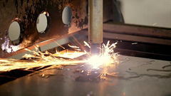 Plasma cutting 