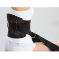 Leather Waist Lumbar Support Back Pain Traction Belt 5