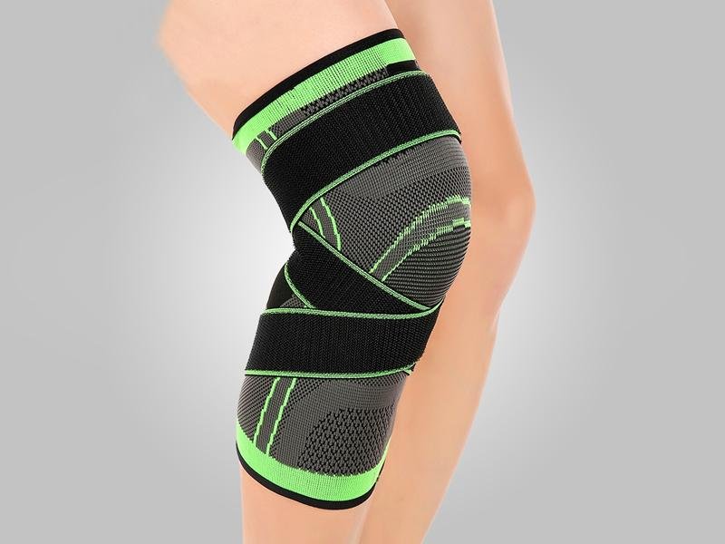Airflow Compression Knee Sleeve Brace with Band 4