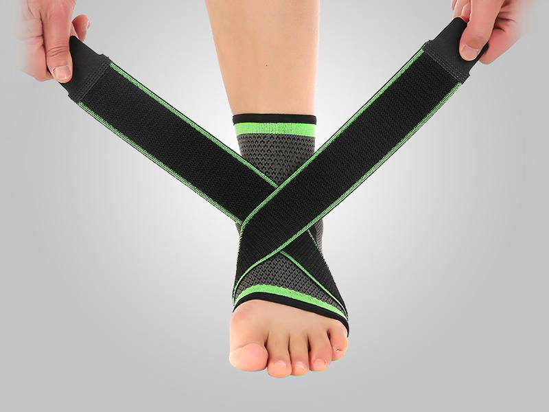 Airflow Ankle sleeve brace with Elastic Strap