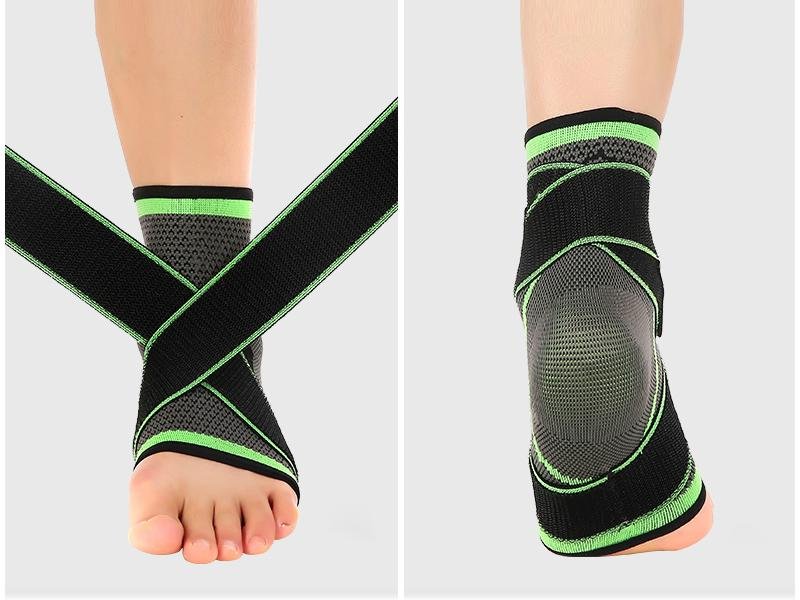 Airflow Ankle sleeve brace with Elastic Strap 2