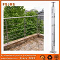 Cable railing for balcony grill design