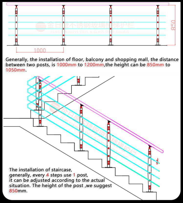 Cable railing for balcony grill design   5