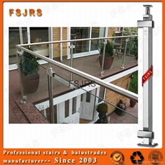 FSJRS square tube handrail for balcony 