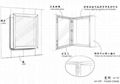 Wall display cases Niche cases W-05