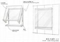 Wall display cases Wall hung cases W-04