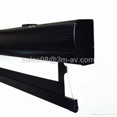 130'' high qualifed tab tensioned projector screen