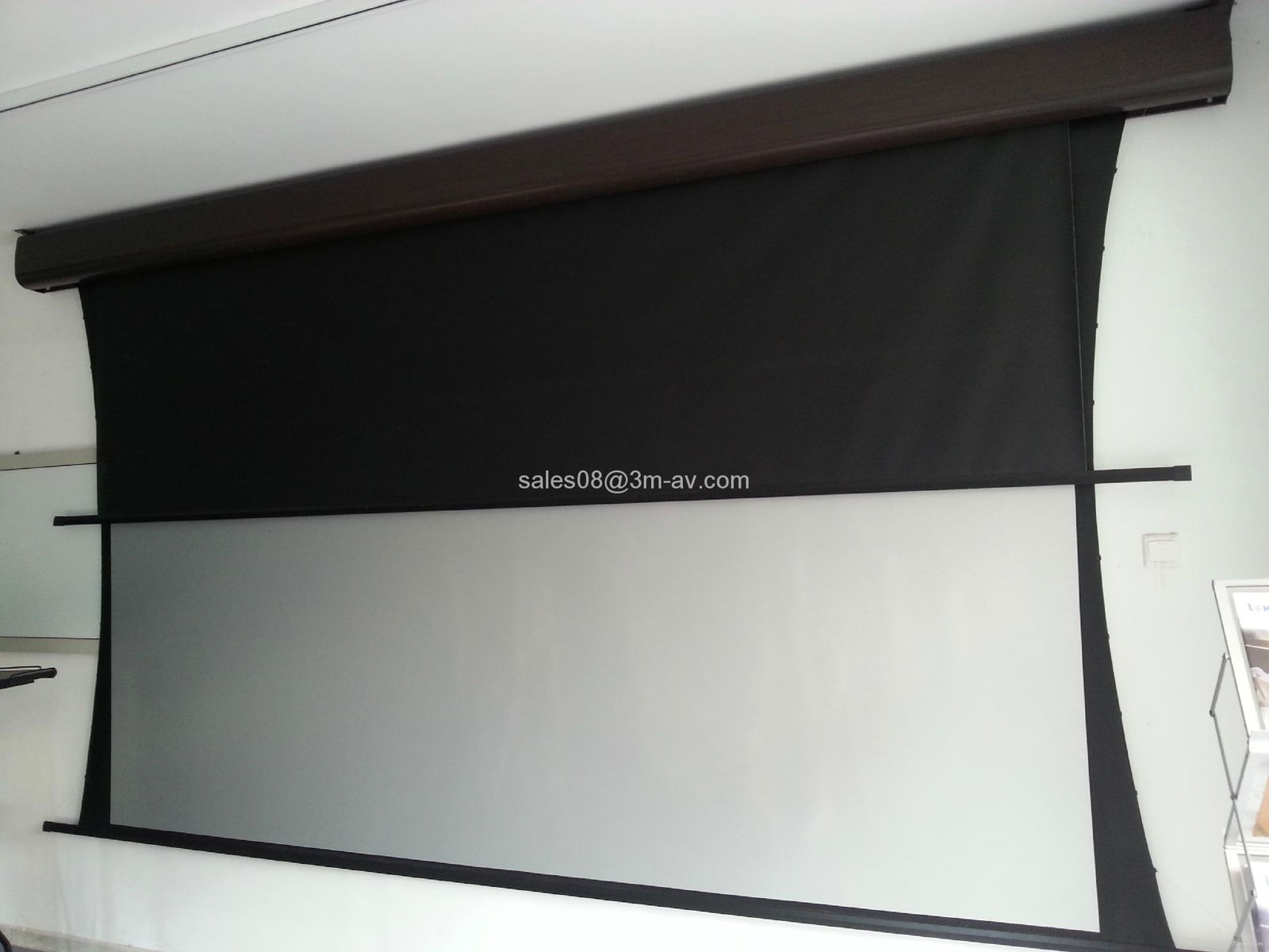 Dual vision projection screen 