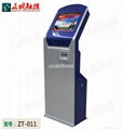  standing floor touch screen self service terminals all in one machine 2