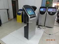  standing floor touch screen self service terminals all in one machine 5