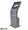 high quality LCD check and queuing touch screen all in one machine 1