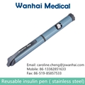 Insulin pen capable of repeated use(stainless steel)