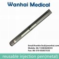 reusable insulin pen for plastic