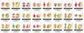 Best price Timeless colorful stone 2016 stud earrings 1