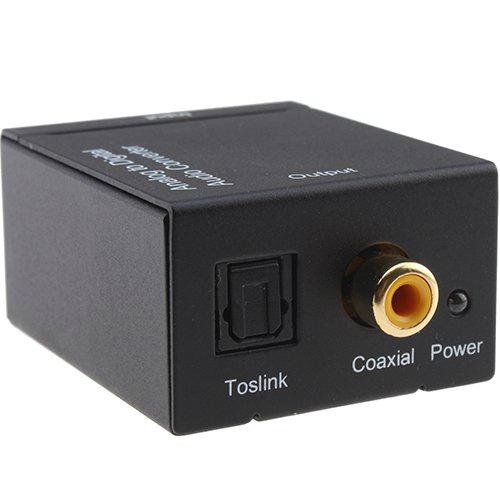  Digital to Analog audio HDMI converter adapter Coacial or TOSLINK to L/R audio 3