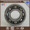 XKTE single row deep groove ball bearing 6204 from china manufacturer