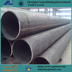 ISO9001 standard ERW weld black carbon steel pipe