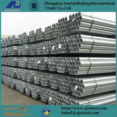 MS Pre Galvanized Steel Pipes With Competitive Price