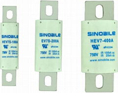 North American stud mount fuses DC 750V 5-800A UL approval