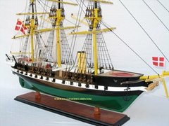 FREGATTEN JYLLAND WOODEN MODEL SHIP