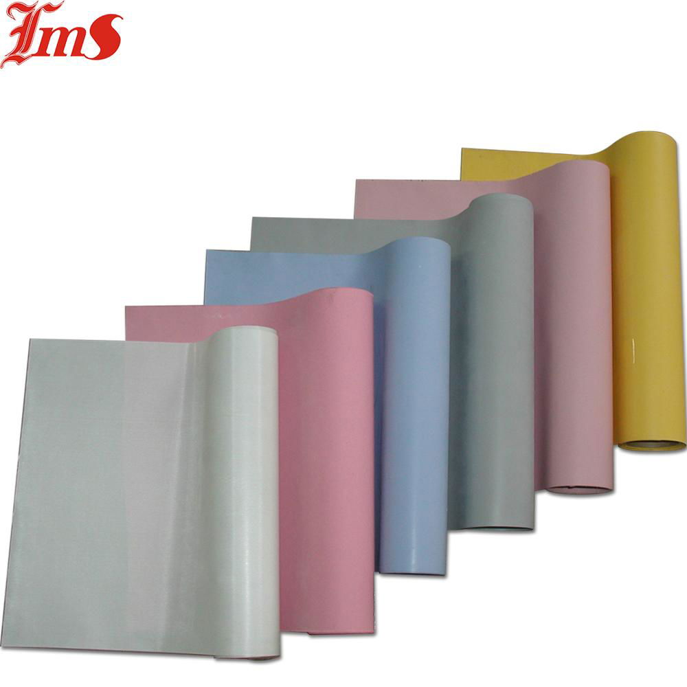 Adhesive backed heat resistant high temperature silicone rubber sheet 5