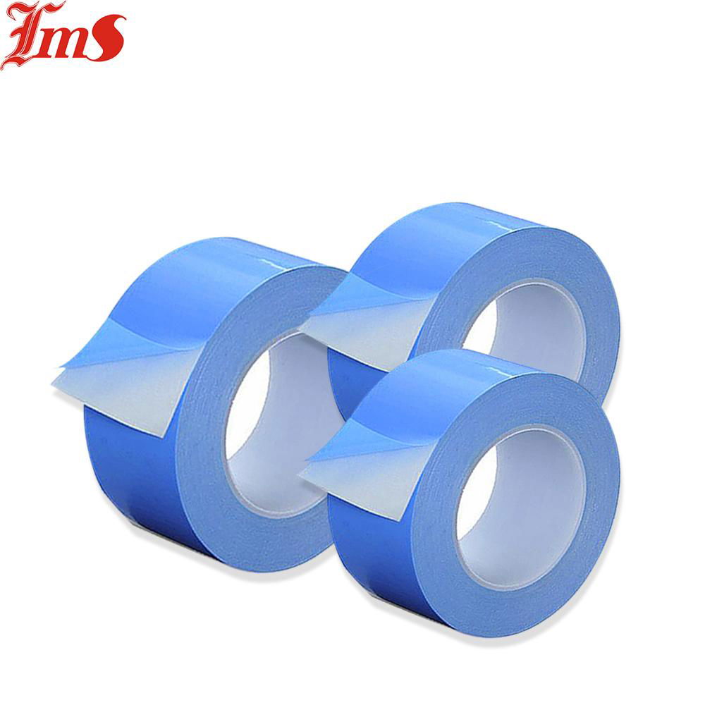 Top quality slicone rubber electrically thermal conductive adhesive tape 3