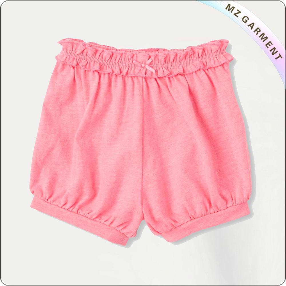Pink Active Shorts MZKS16 (China Manufacturer) Children Garment