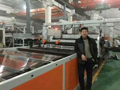 PVC Transparent Soft And Rigid Sheet Extrusion Line