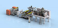 CPP/CPE multi-layer Cast film Co-extrusion line