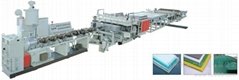 PC PP PE hollow sheet extrusion line