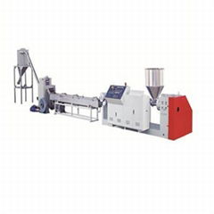 Single Screw Pelletizing Extrusion Line