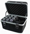 ABS 9pcs of Microphone Storage Rack Case