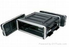 Heavy duty ABS case for 2-unit rack